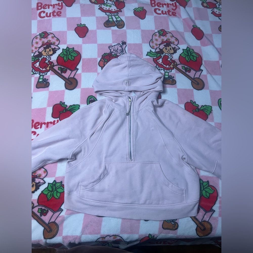 Lululemon Scuba Oversized Half-Zip Hoodie Pink- Size M/L